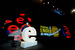L'escenari dels Premis Enderrock 2021 